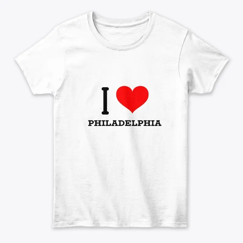 Philadelphia I Love Apparel Collection  