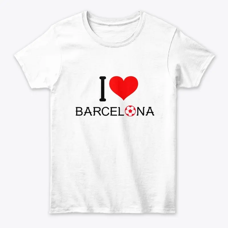 Barcelona Love / black / red