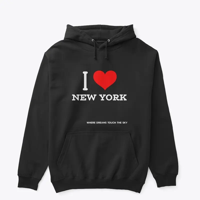 New York City Love, white